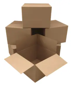 Lot de 10 Cartons - 40x40x50cm - Supporte jusqu'à 30 kg